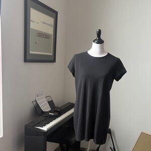 Horny Toad Classic Black Short Sleeve Tee Dress